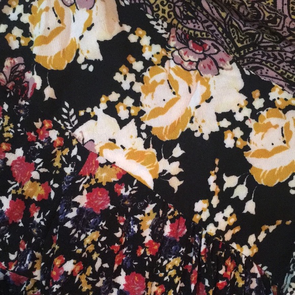 Free People Tunic Long Sleeve Top Size L - Picture 5 of 6